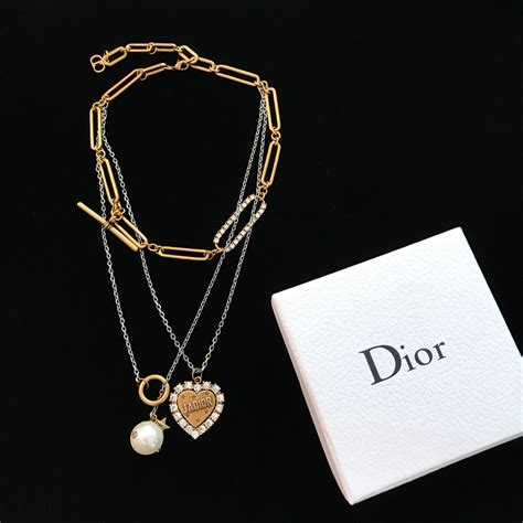 c dior necklace|Dior necklace fake.